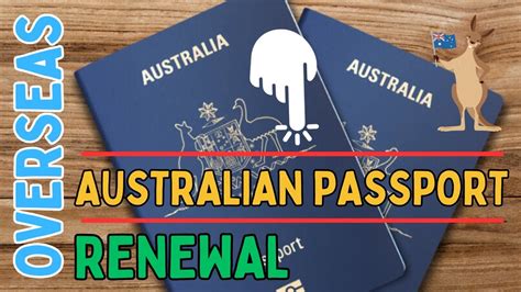 australian passport renewal from overseas.